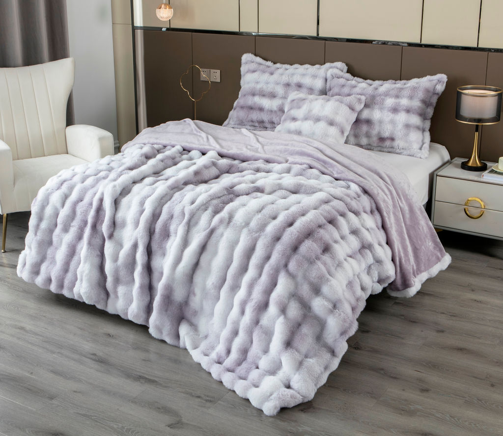 Покрывало декоративное Buffy Premium (дымчатая лаванда) - Kazanov.a. фото 3