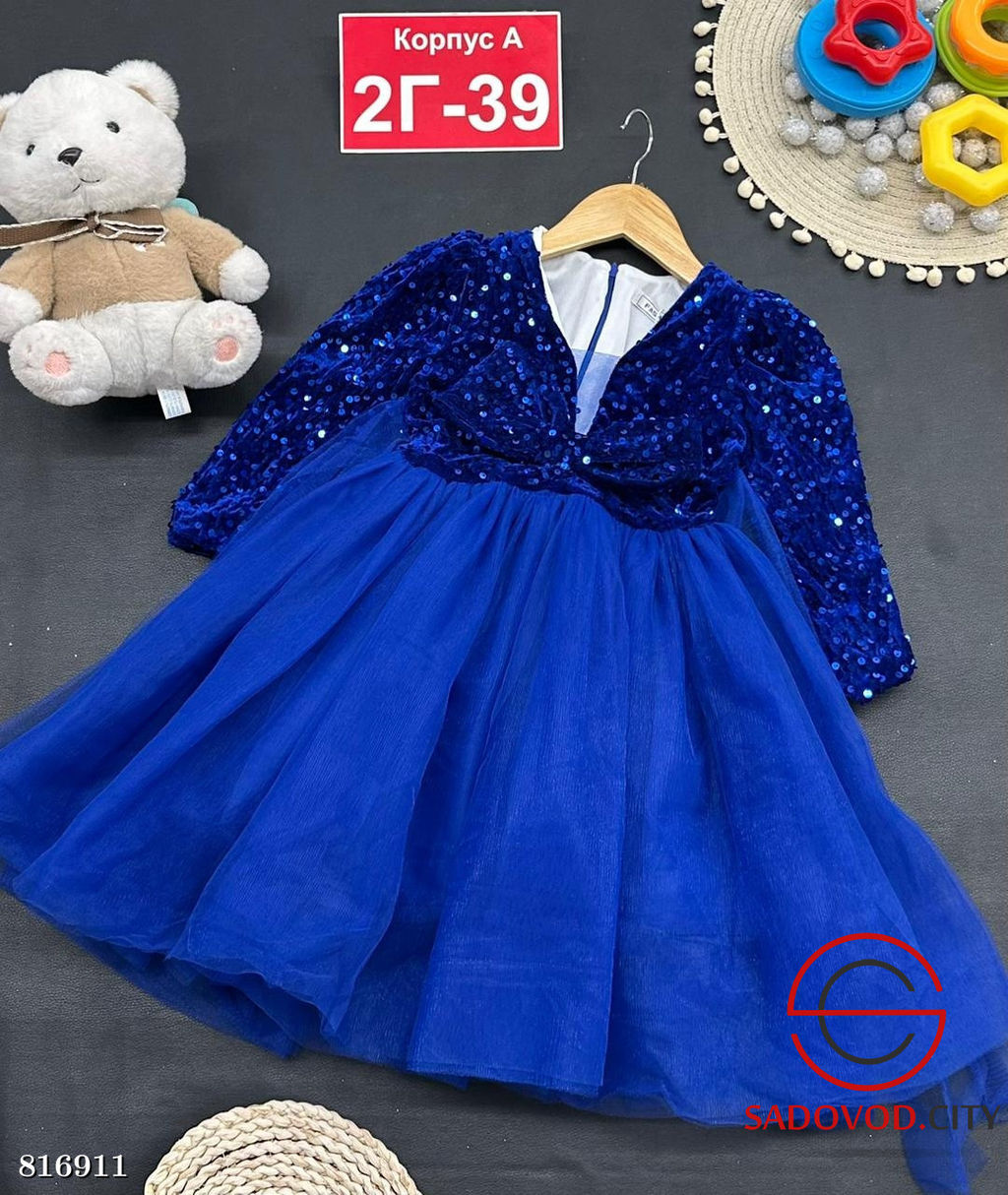 Платье для девочки новогоднее - Bruno фото 4