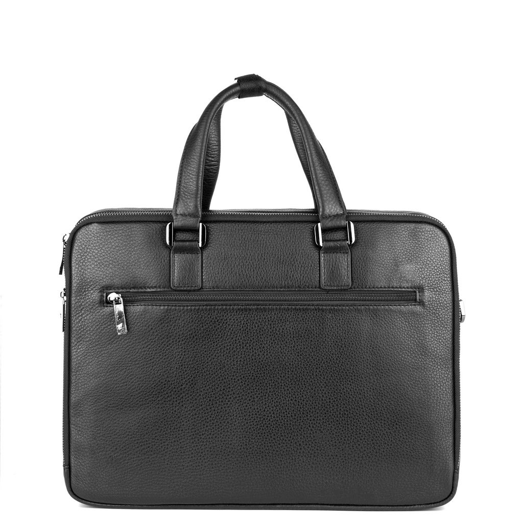 5408-1 black, Мужская кожаная сумка "деловая", Barcelo Biagi
