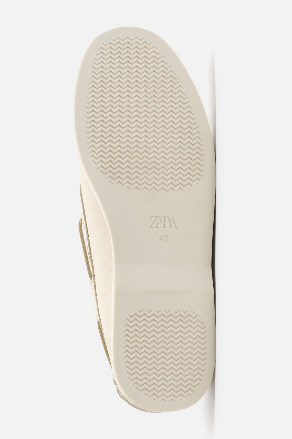 LIMITED EDITION LEATHER DECK SHOES - Zara фото 6