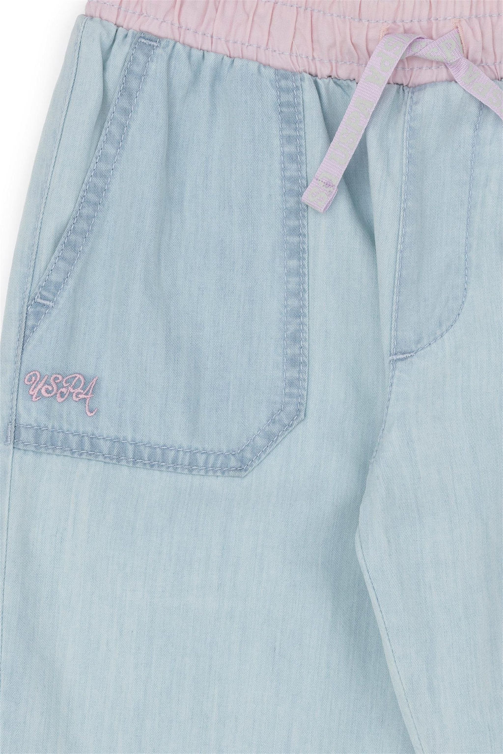 U. S. Polo Assn Голубые джинсовые брюки для девочки - U.s. polo assn фото 5