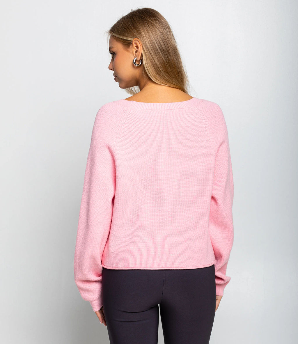 Джемпер #КТ1903 (2), розовый - Dommod фото 3