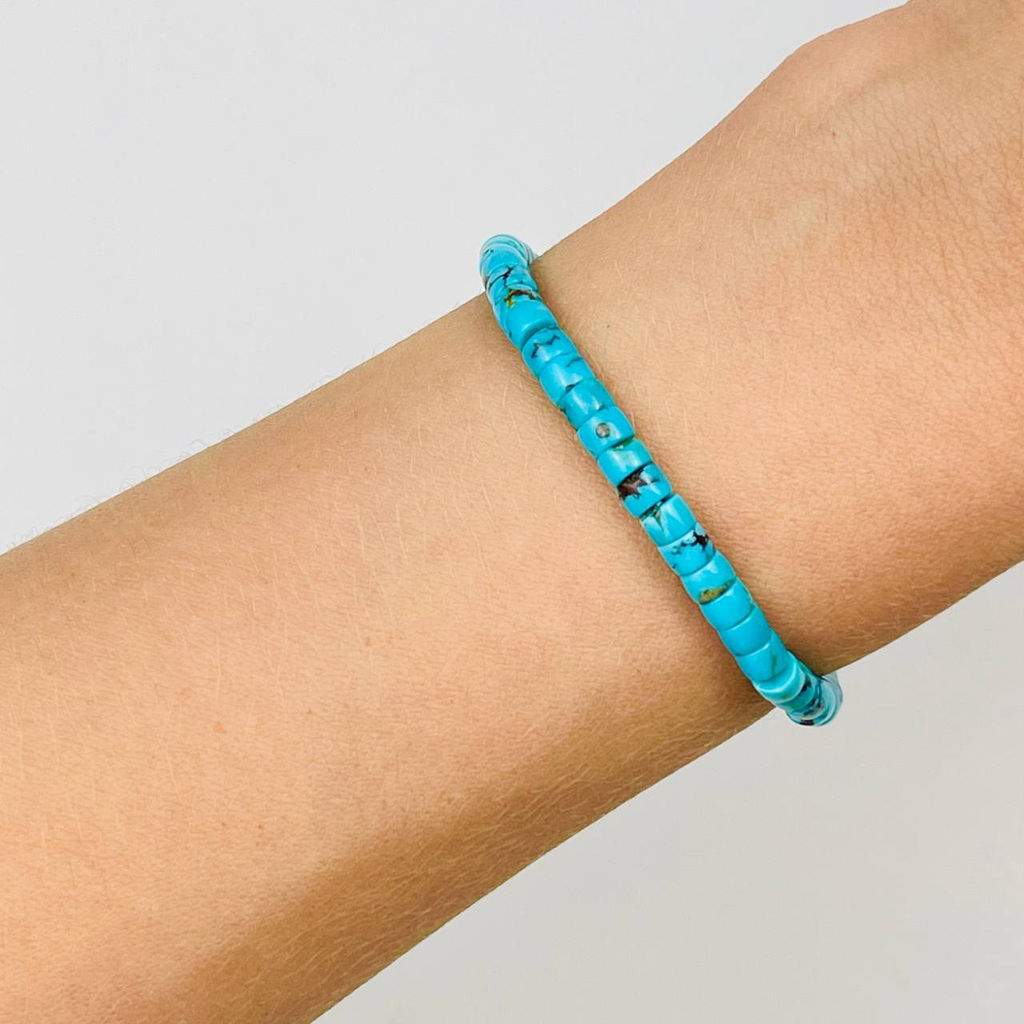 Браслет из Бирюзы 18 см