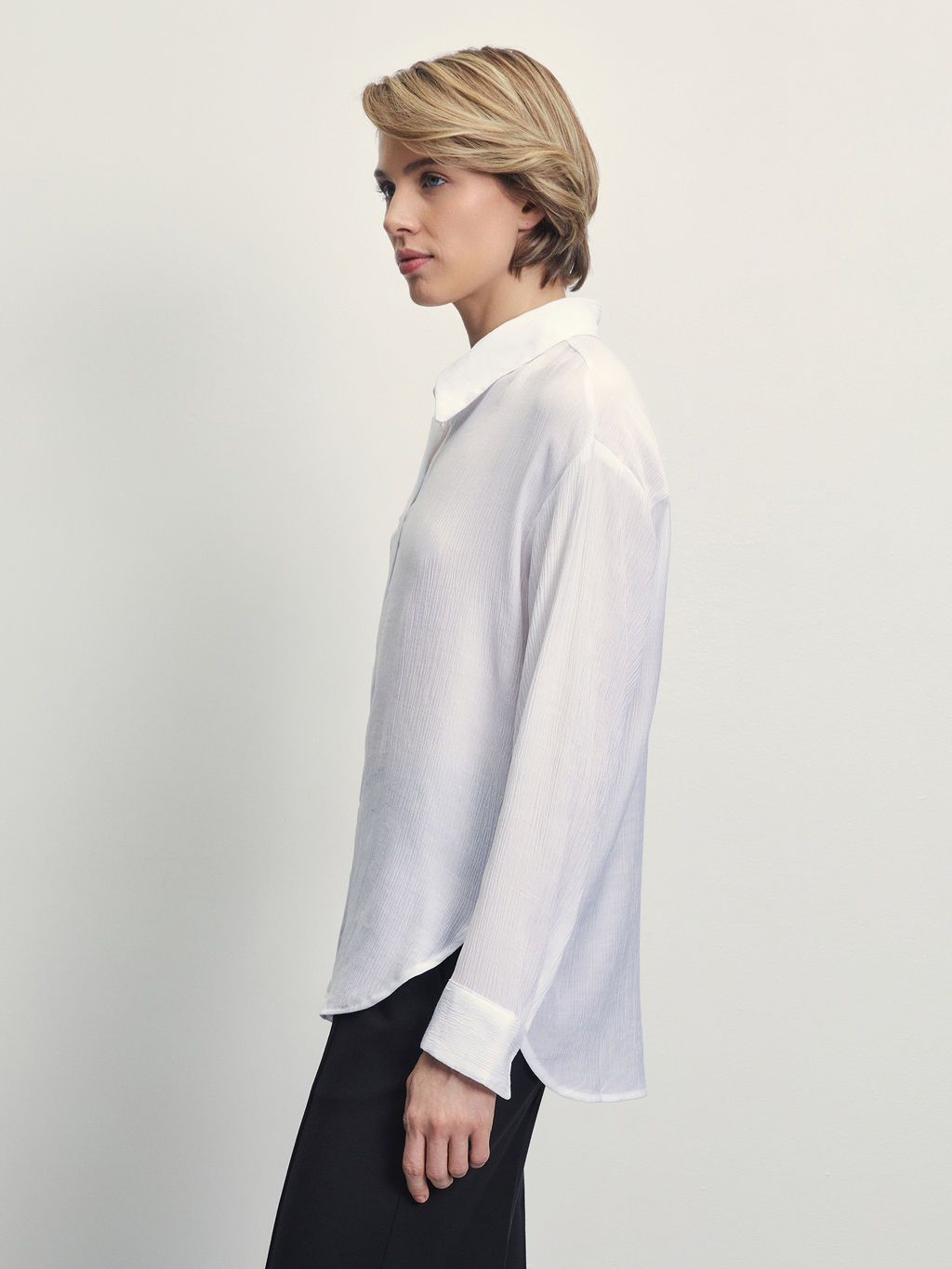 Рубашка из вискозы / Zarina  фото 4