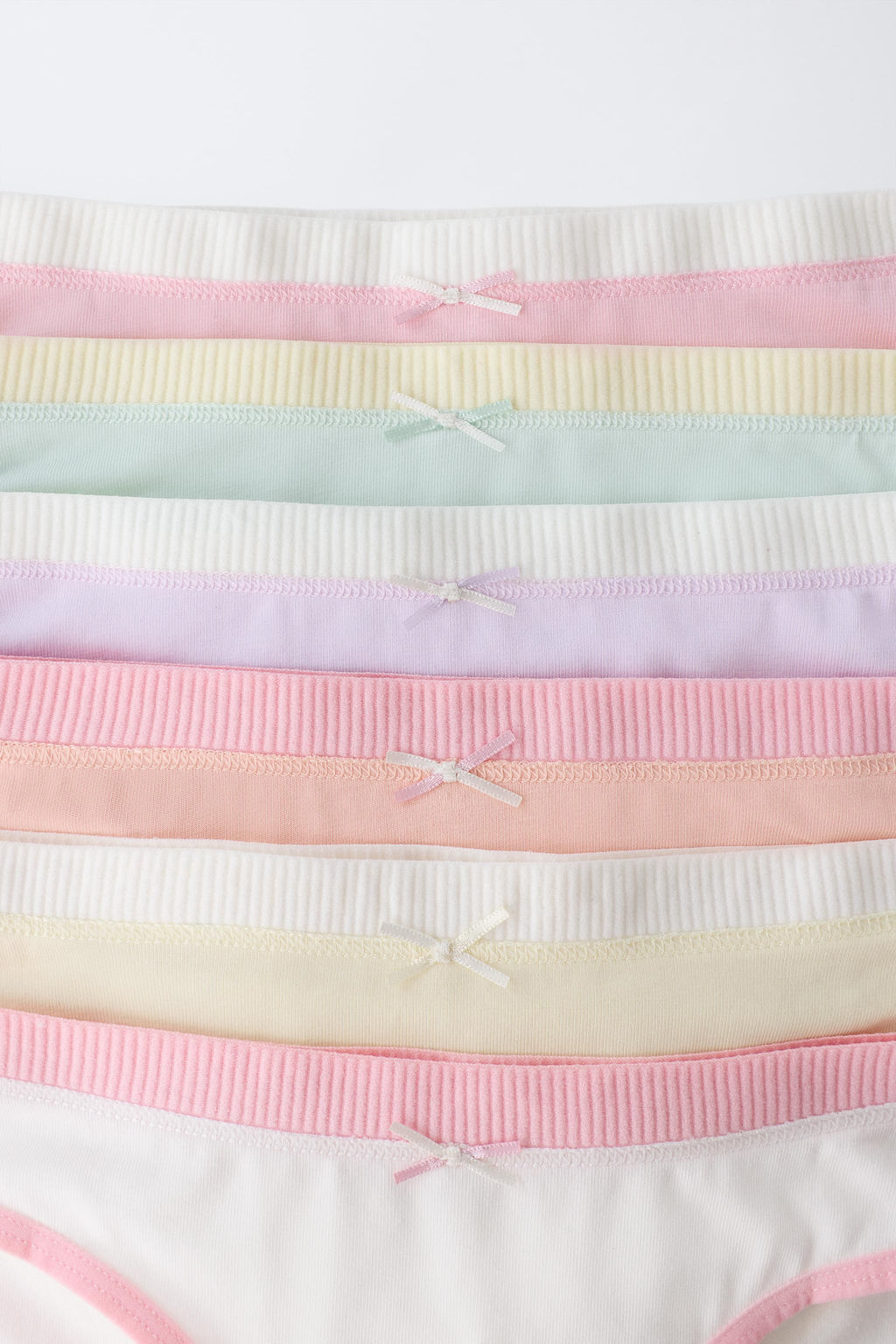 6-14 A?OS/ PACK SEIS BRAGUITAS CONTRASTE / Multicolor - Zara фото 2