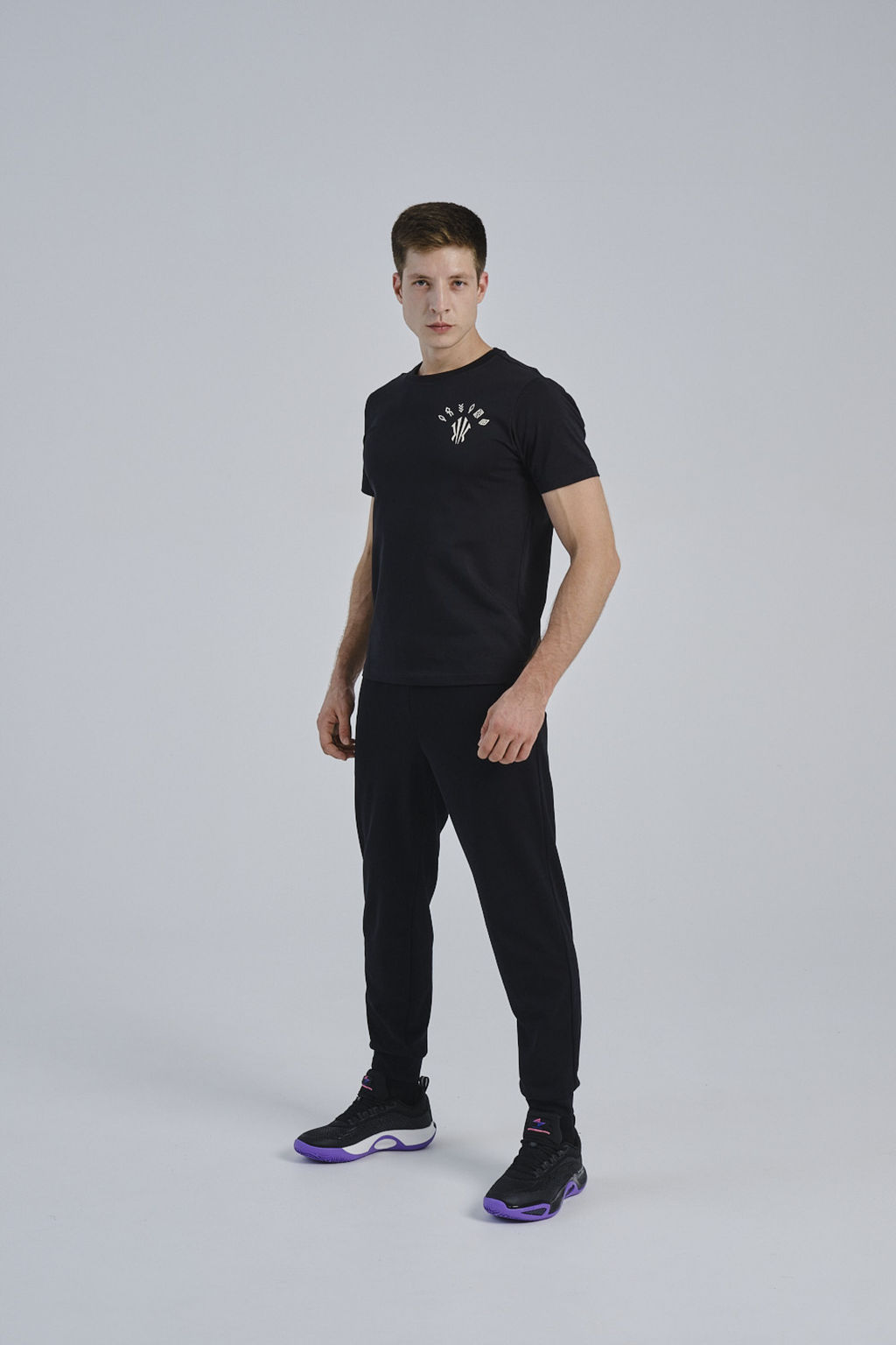 Брюки трикотажные Черный - Anta фото 6