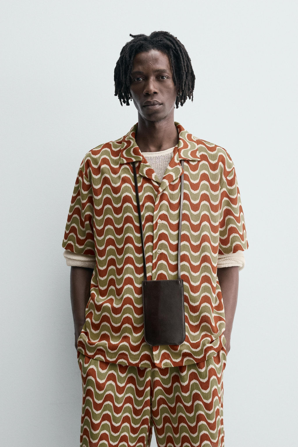 GEOMETRIC JACQUARD SHIRT - Zara фото 2