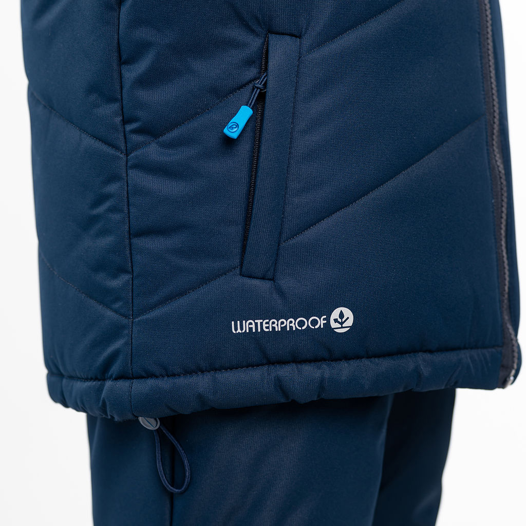 RODOS Утеплённый костюм для мальчика зима М-228д Синий/Васильковый  фото 215