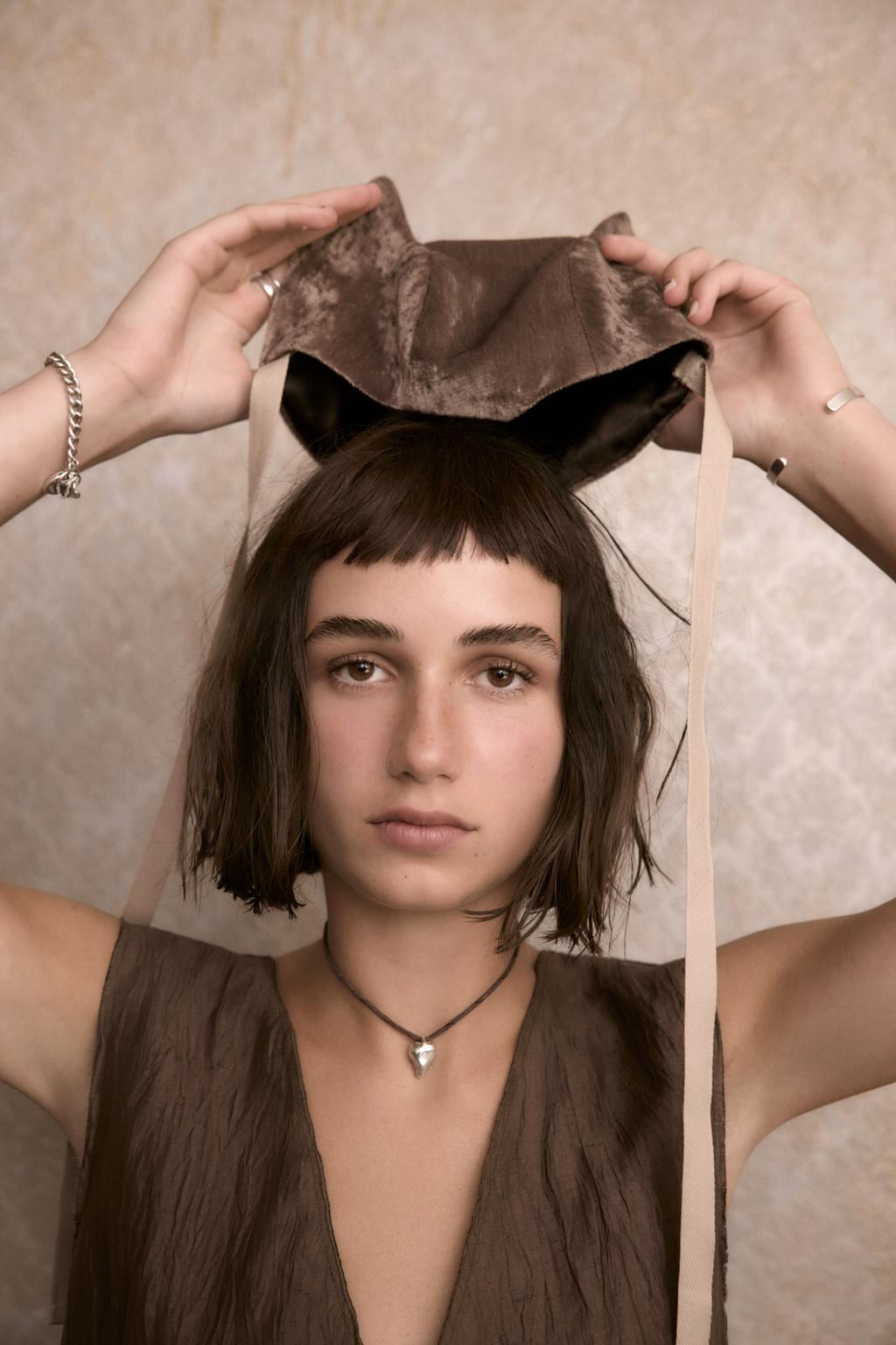 LINEN TEXTURED TOP - Zara фото 2