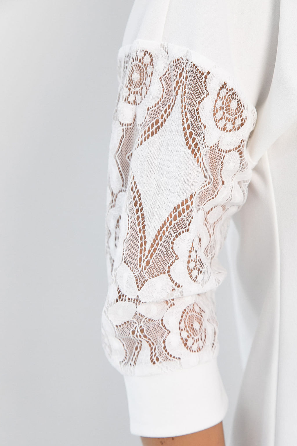 Джемпер В гармонии с собой НЬЮ (молочный) Б14117-48М - Lt collection фото 5