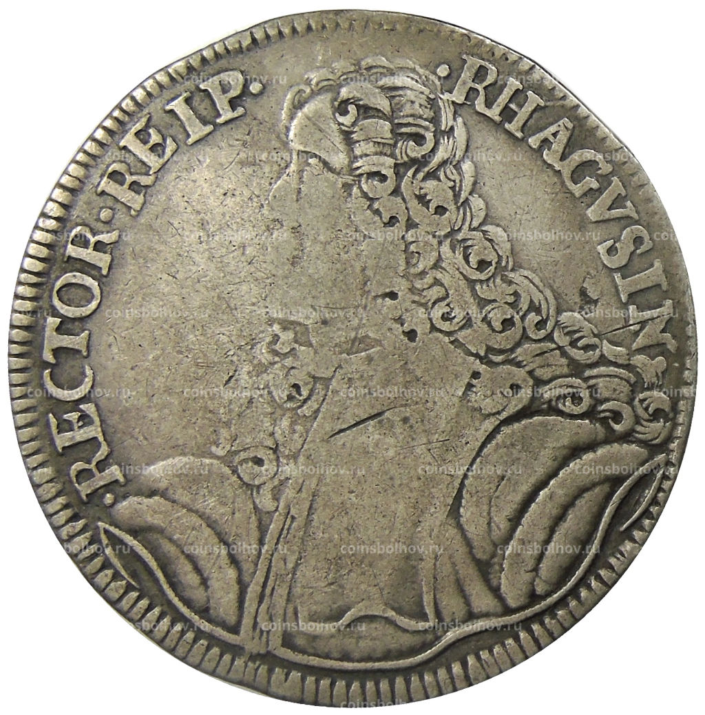 1 таллеро 1746 года Дубровницкая Республика (Рагуза, Сицилия)