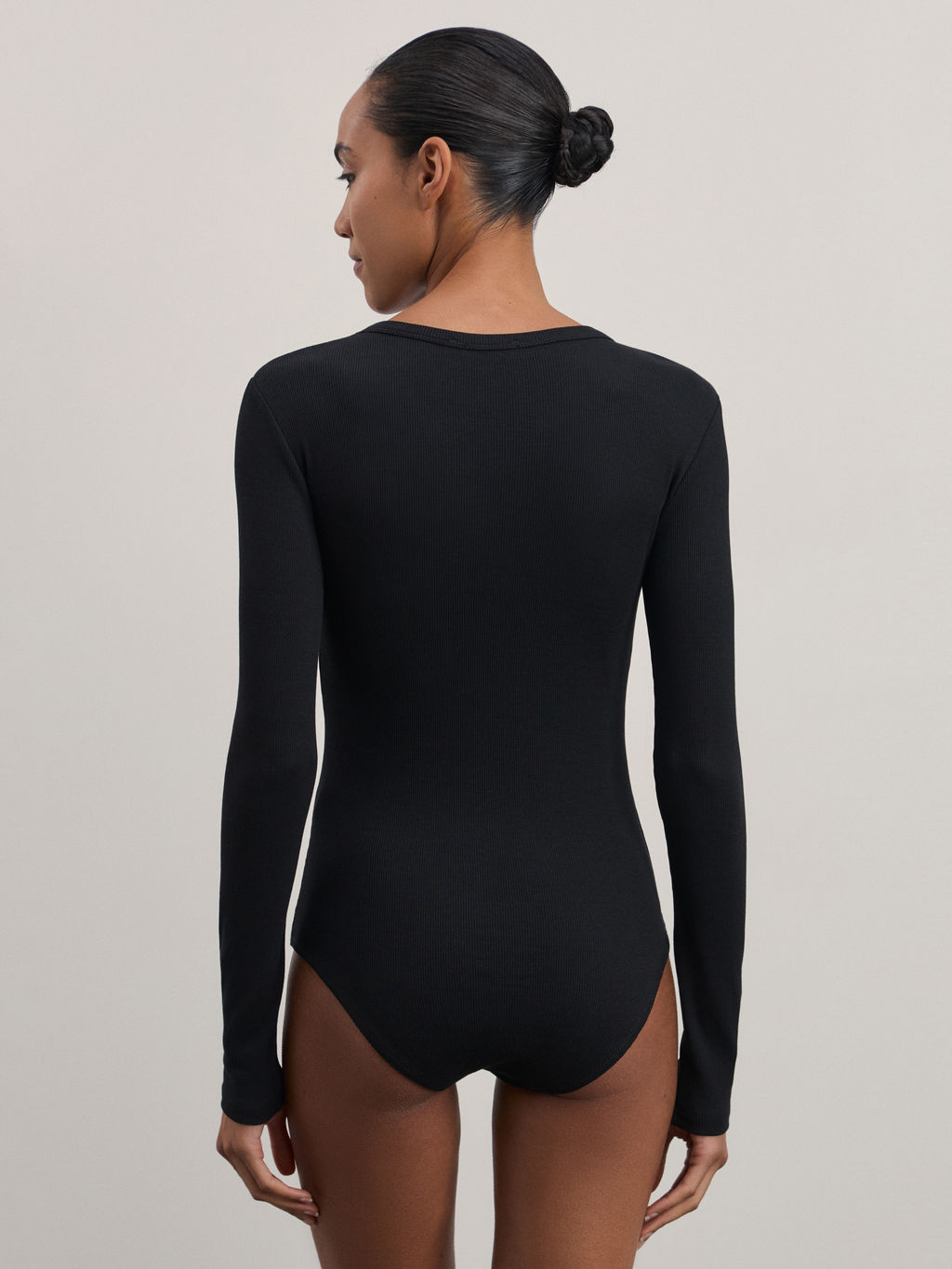 Базовое боди из хлопка / Zarina  фото 5