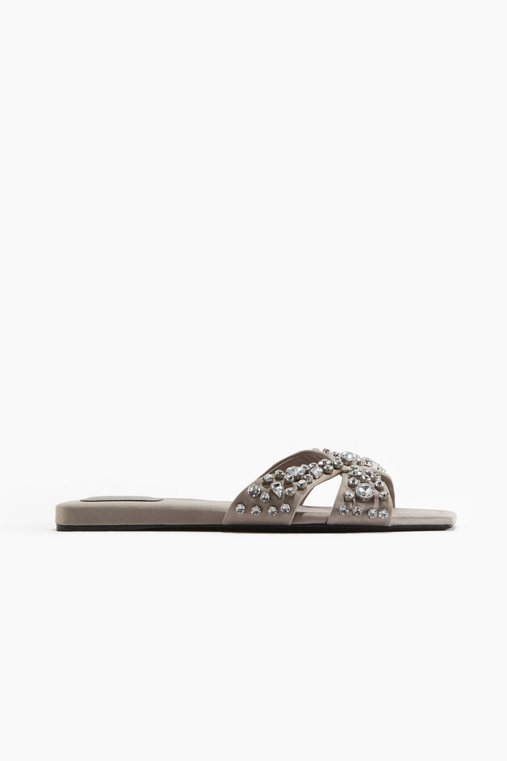 Sandalias de sat?n con strass - H&m фото 3