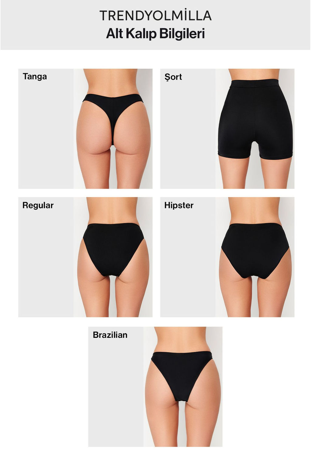 TRENDYOLMILLA Siyah Balconette Regular Bikini Tak?m? TBESS25BT00083