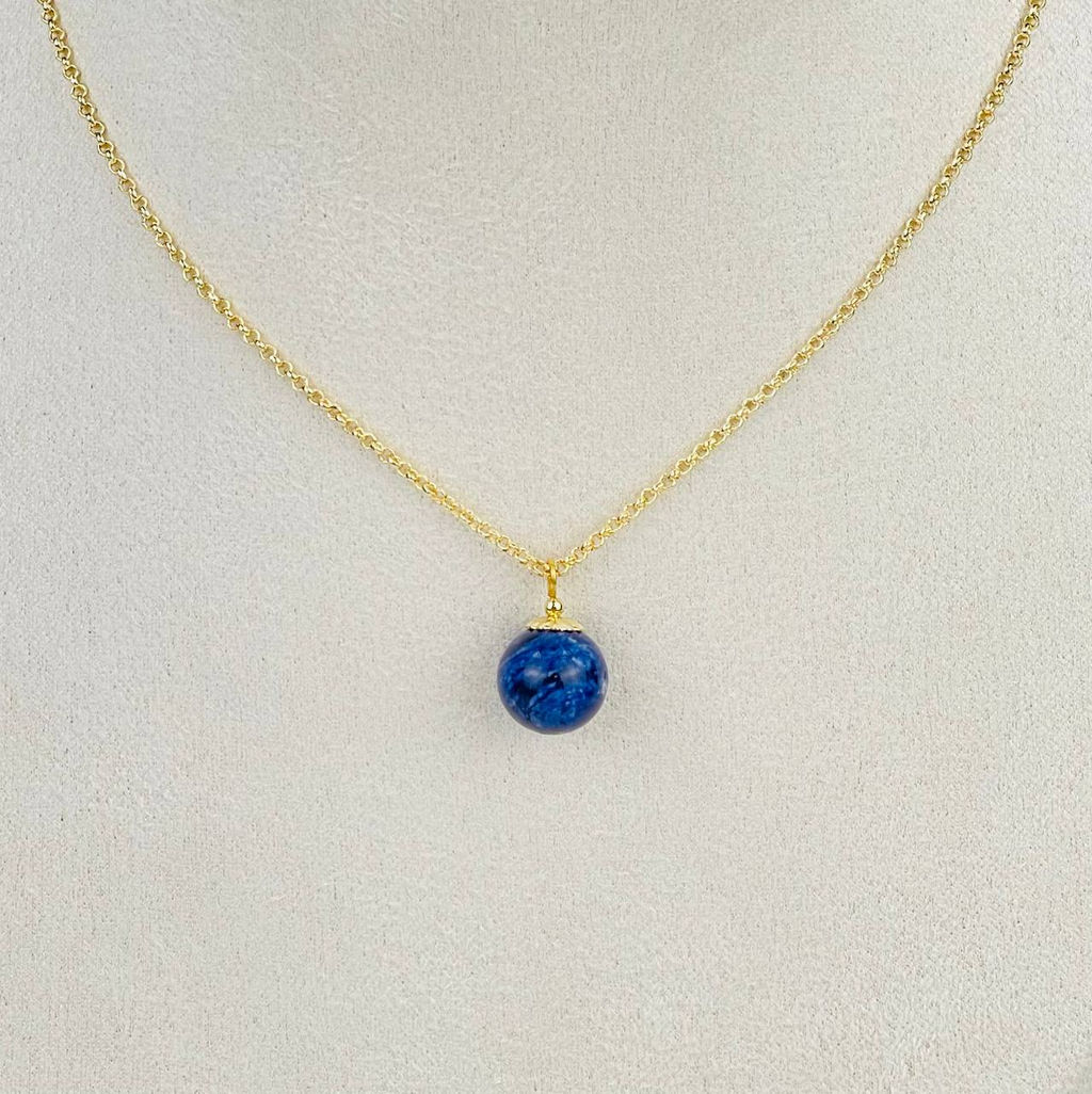 Кулон на цепочке с Содалитом 40 см +