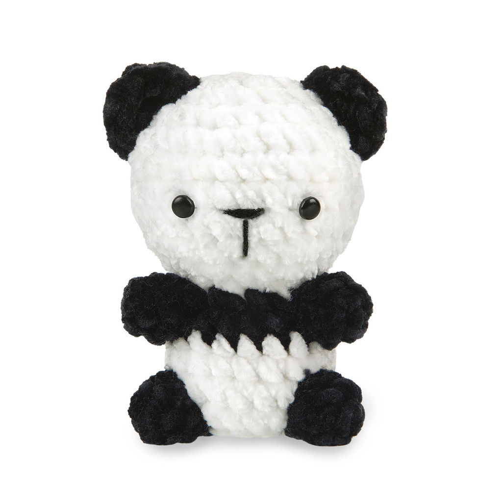 Набор для вязания Miadolla AMG-MN-0137 Панда (велюр)  фото 6