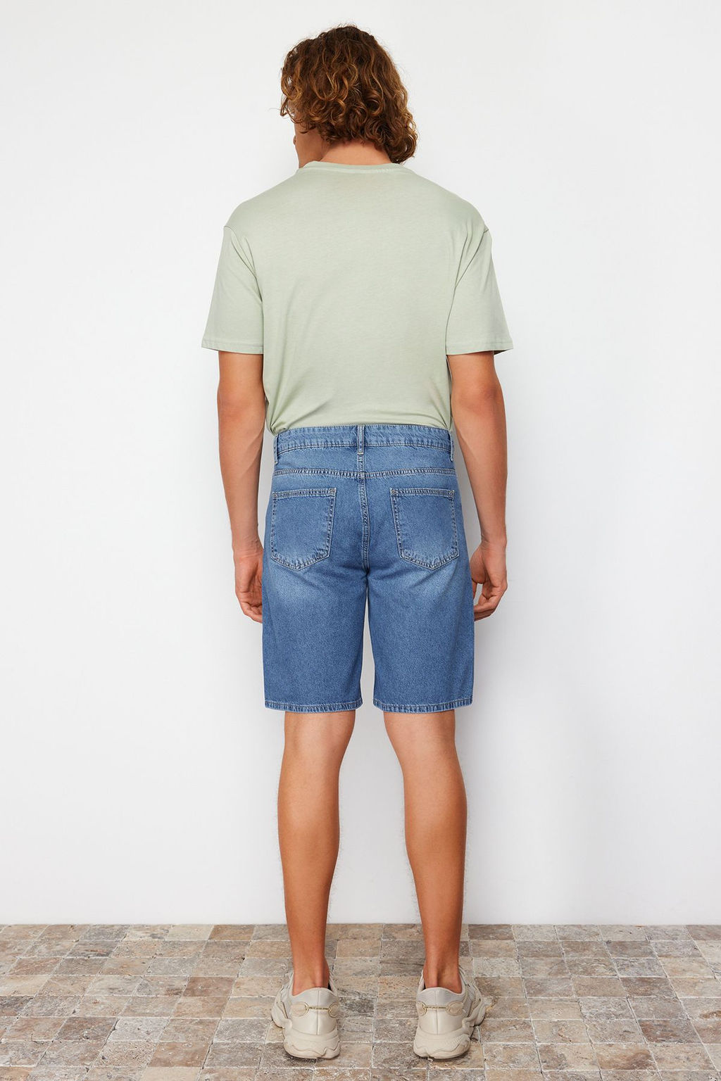 Indigo Regular Fit Denim Kot Sort TMNSS24SR00031