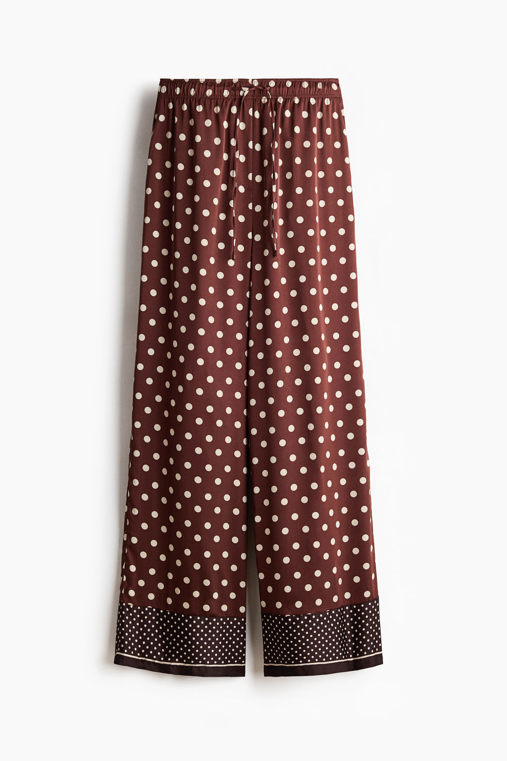 Pantal?n amplio con cord?n de ajuste - H&m фото 3