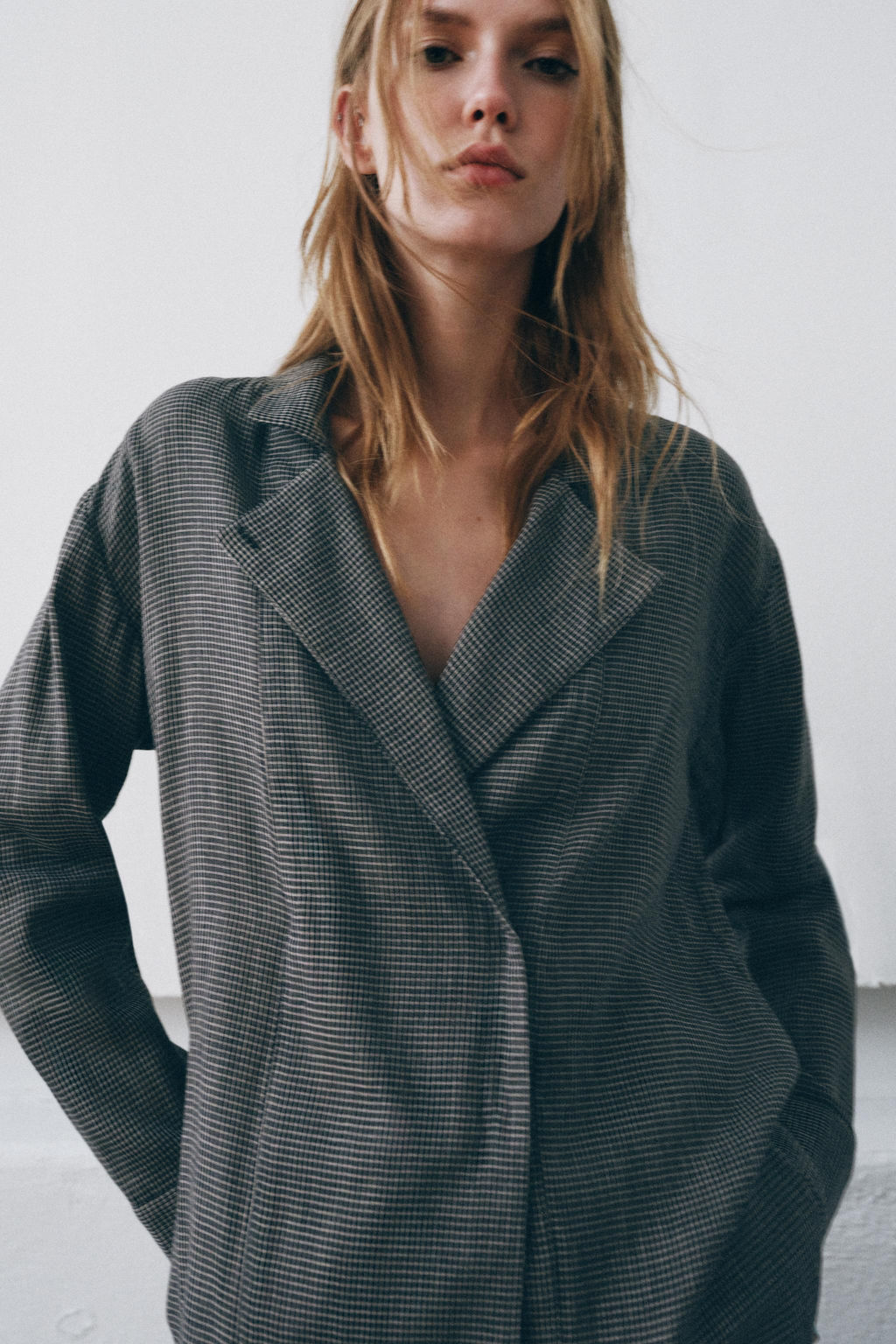 ZW COLLECTION CHECK SHIRT - Zara фото 2