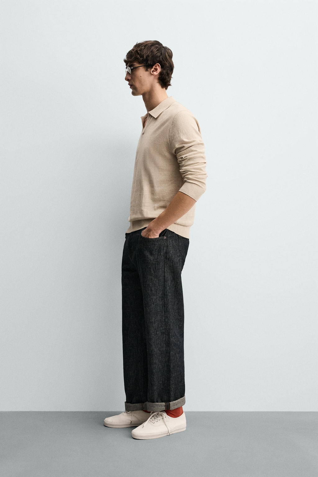 POLO PUNTO REGULAR FIT / Crudo - Zara фото 4