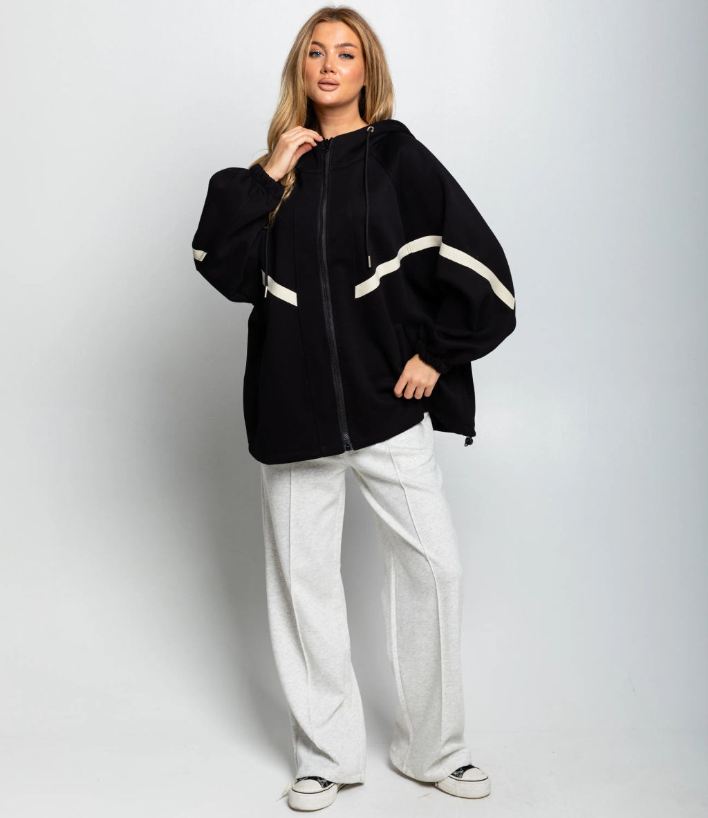 Толстовка #КТ5993, чёрный - Dommod фото 4