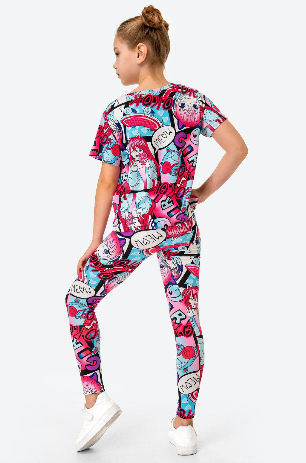 Летний костюм из бамбука для девочки Happyfox  фото 9