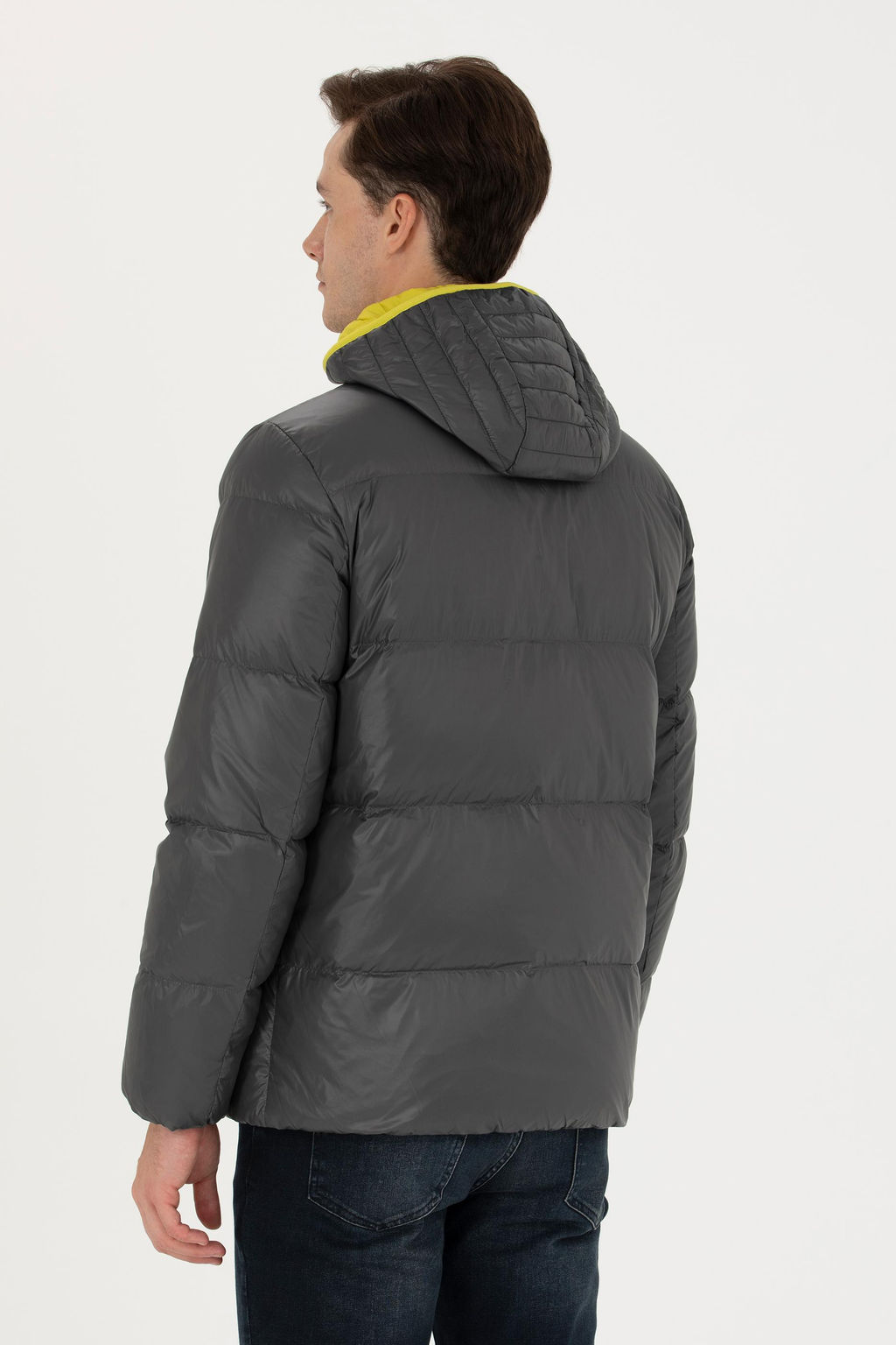 Мужское пальто антрацитового цвета Неожиданная скидка в корзине - U.s. polo assn фото 12