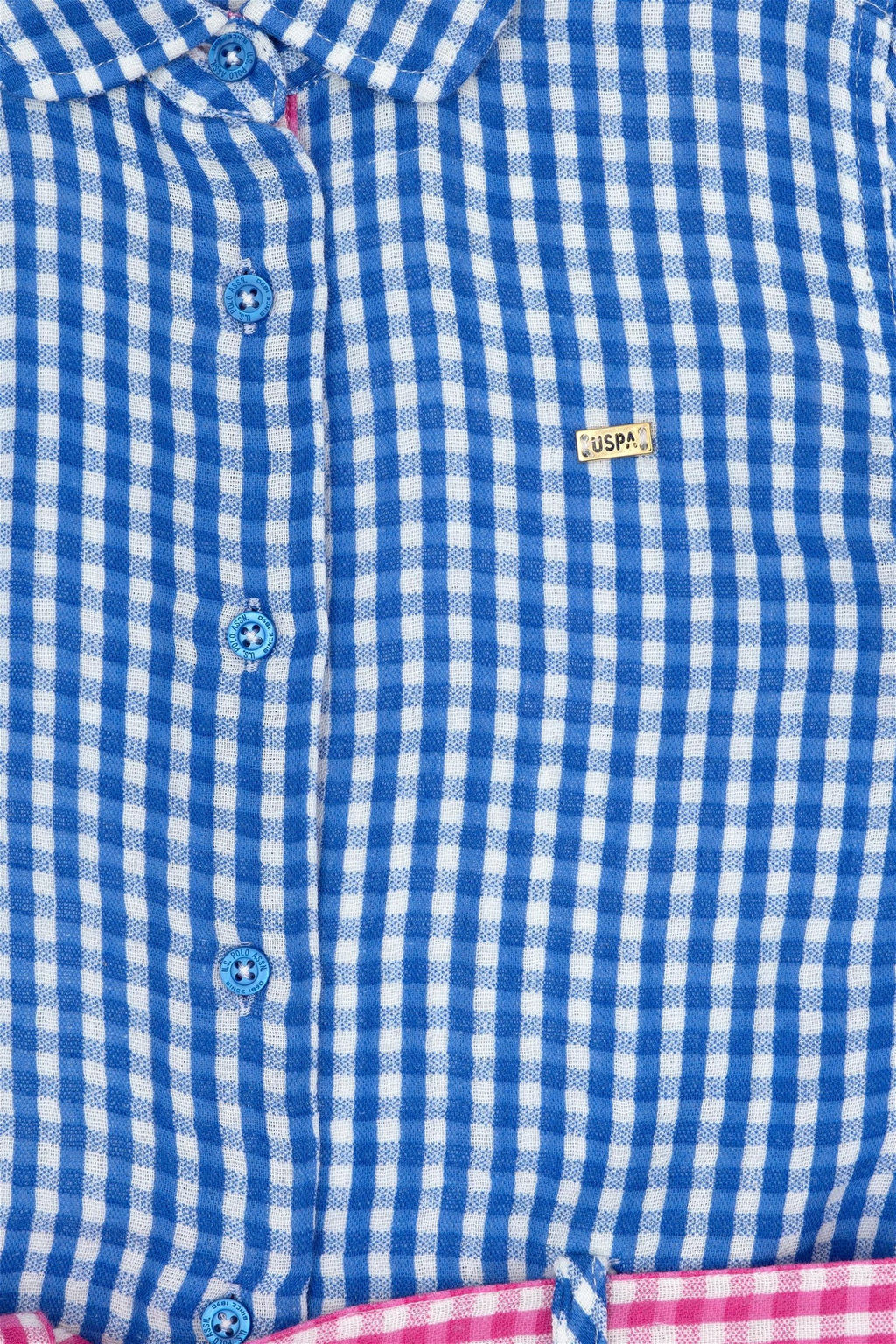 Тканое платье Saks для девочки - U.s. polo assn фото 8