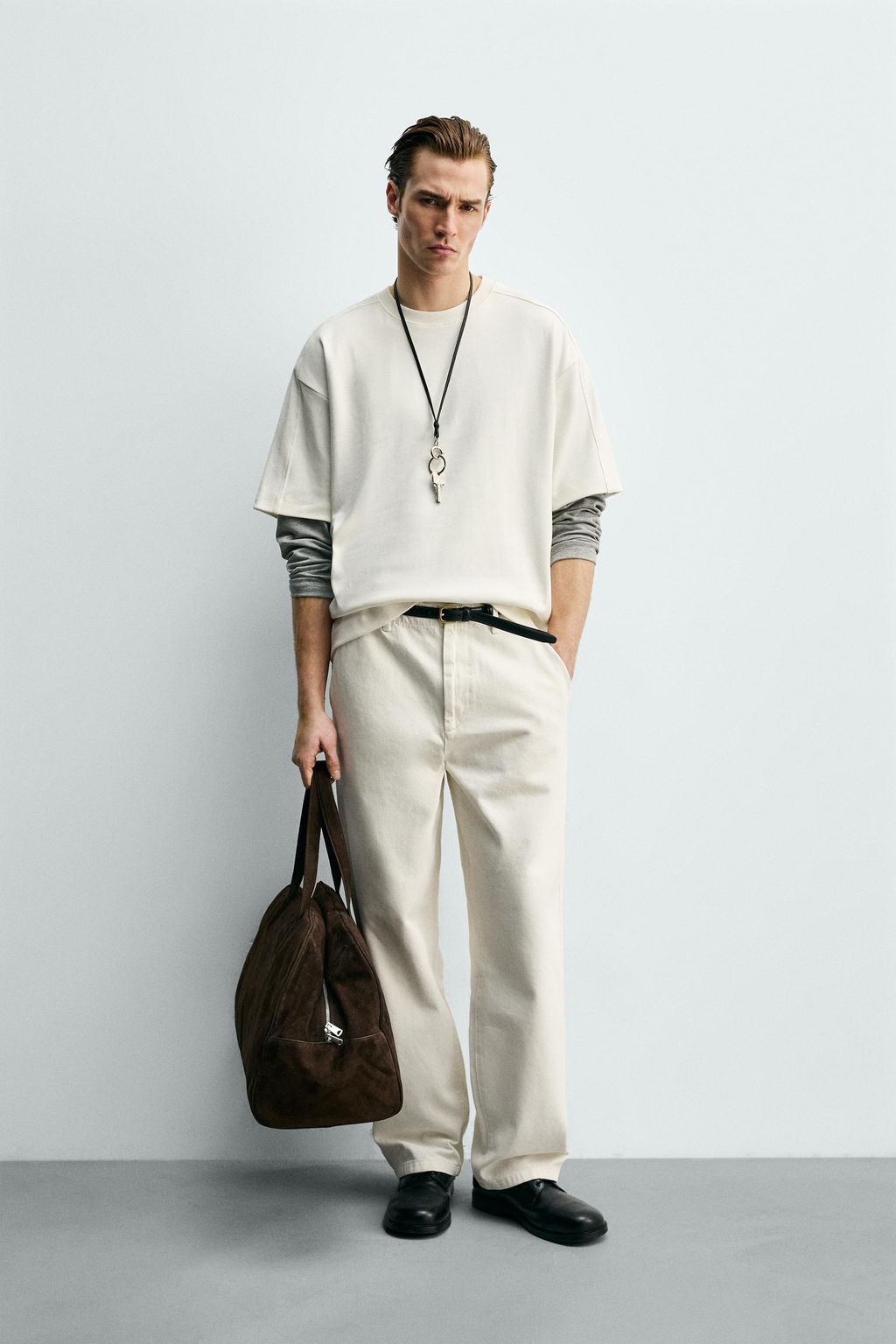 COMPACT TEXTURED SWEATSHIRT - Zara фото 9