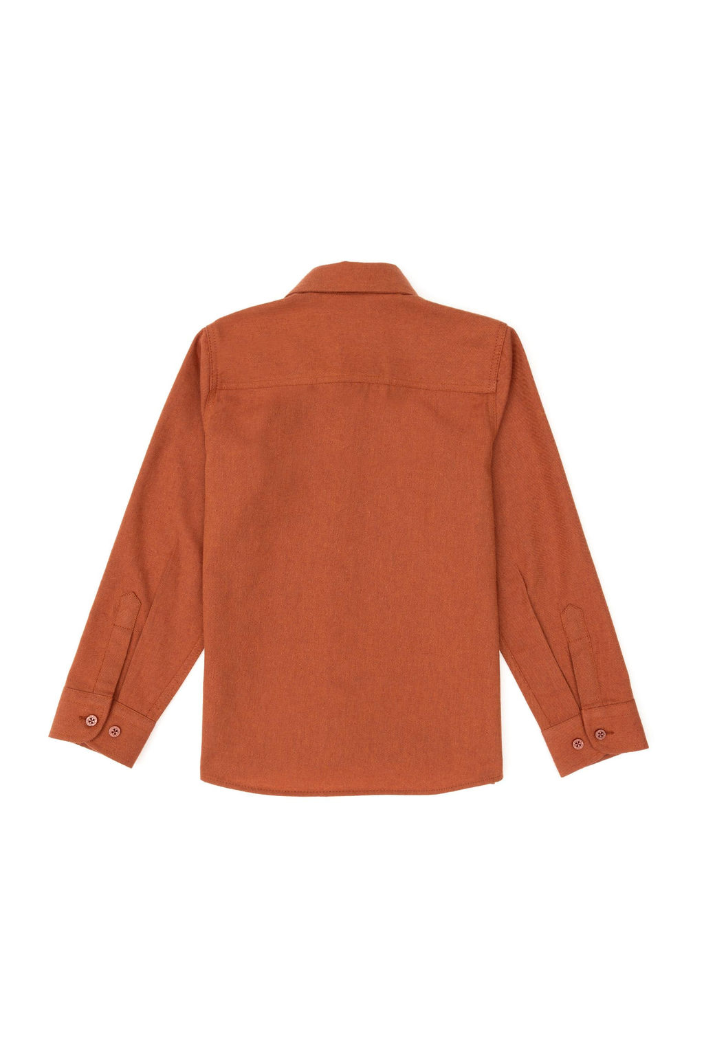 Базовая рубашка Brick с длинными рукавами для мальчика Неожиданная скидка в корзине - U.s. polo assn фото 2