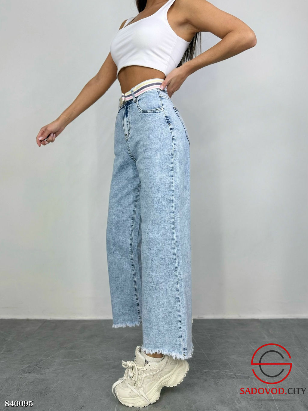 Джинсы с высокой посадкой - Bruno фото 2