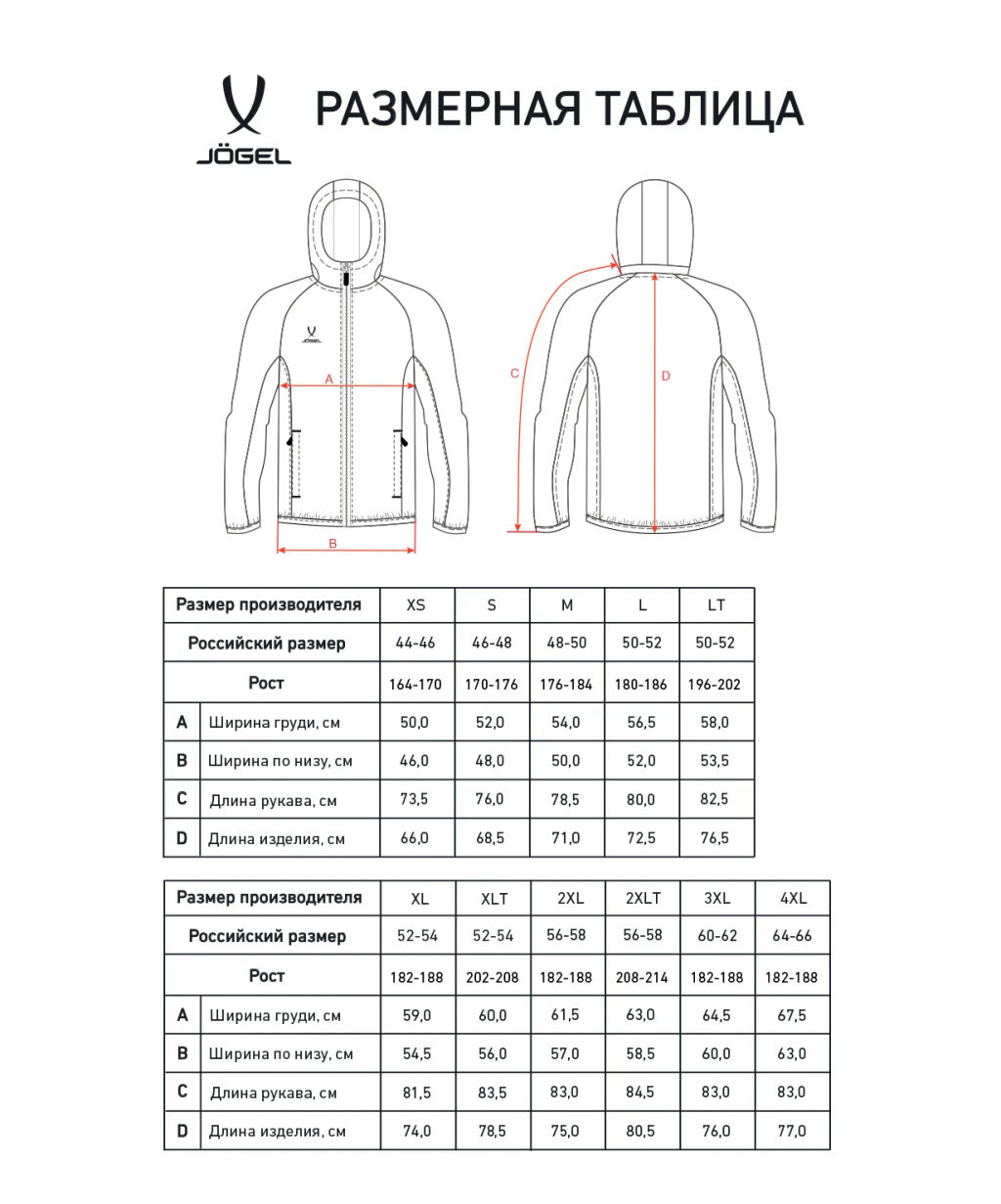 Худи на молнии JOGEL ESSENTIAL Athlete Hooded FZ Jacket, серый  фото 9