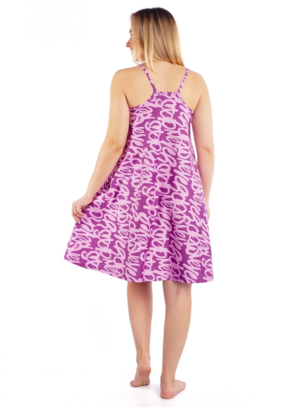 Сарафан женский кулирка "МЭРИОН" СИРЕНЬ