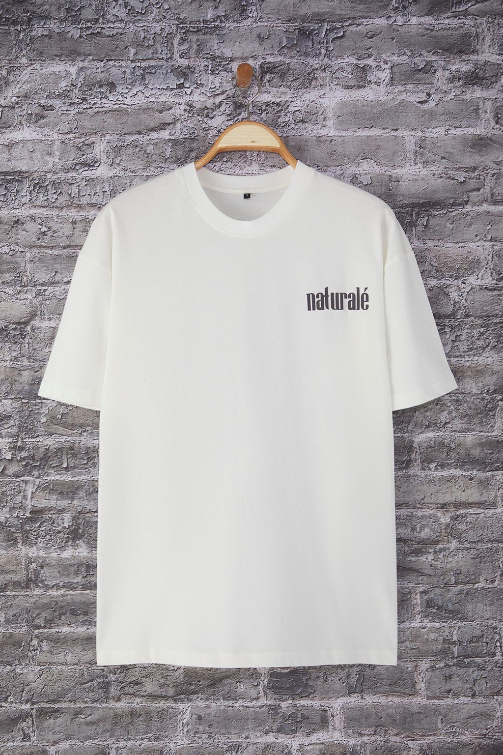 TRENDYOL MAN Beyaz Oversize/Genis Kesim Kabar?k Bask?l? %100 Pamuk T-Shirt TMNSS25TS00200 - Trendyolmilla фото 8