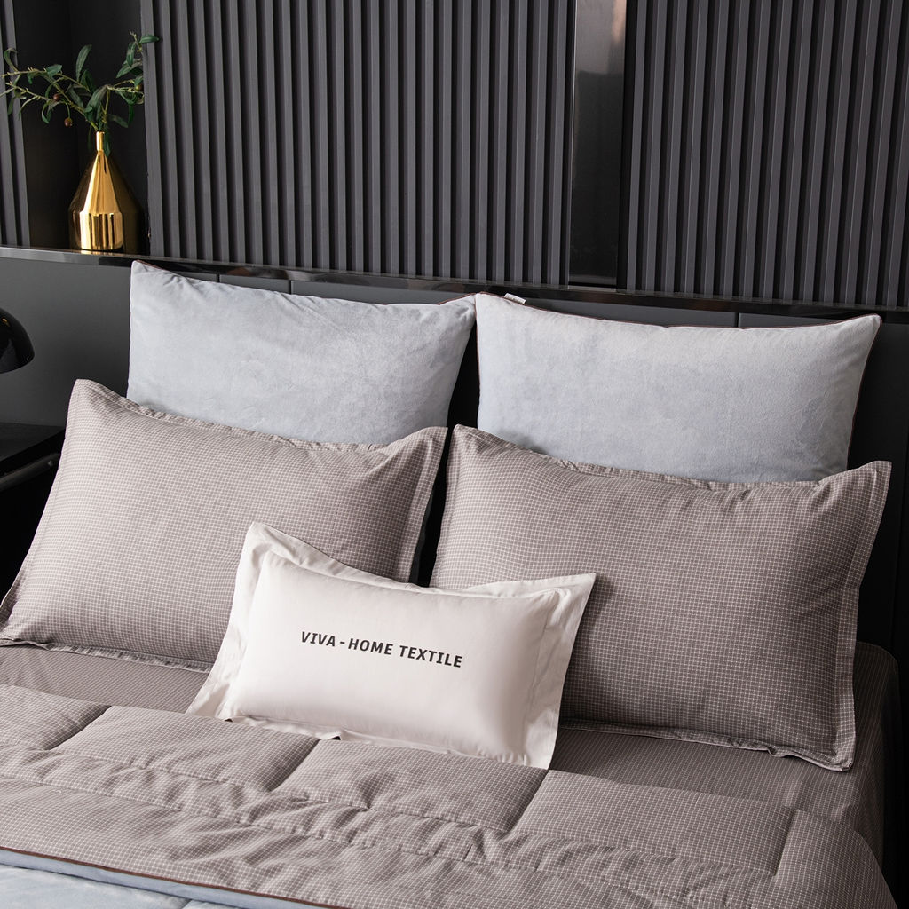 Комплект постельного белья на резинке Сатин Velouria Luxe с Одеялом VLR008 180*200*25;160*200*25;140*200*25 Евро 4 Наволочки