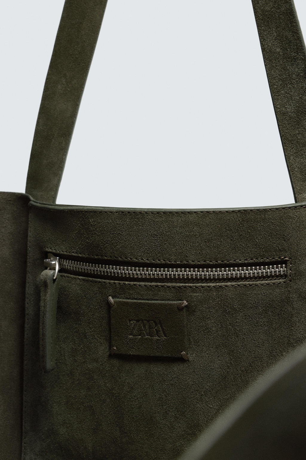 LEATHER TOTE BAG - Zara фото 12