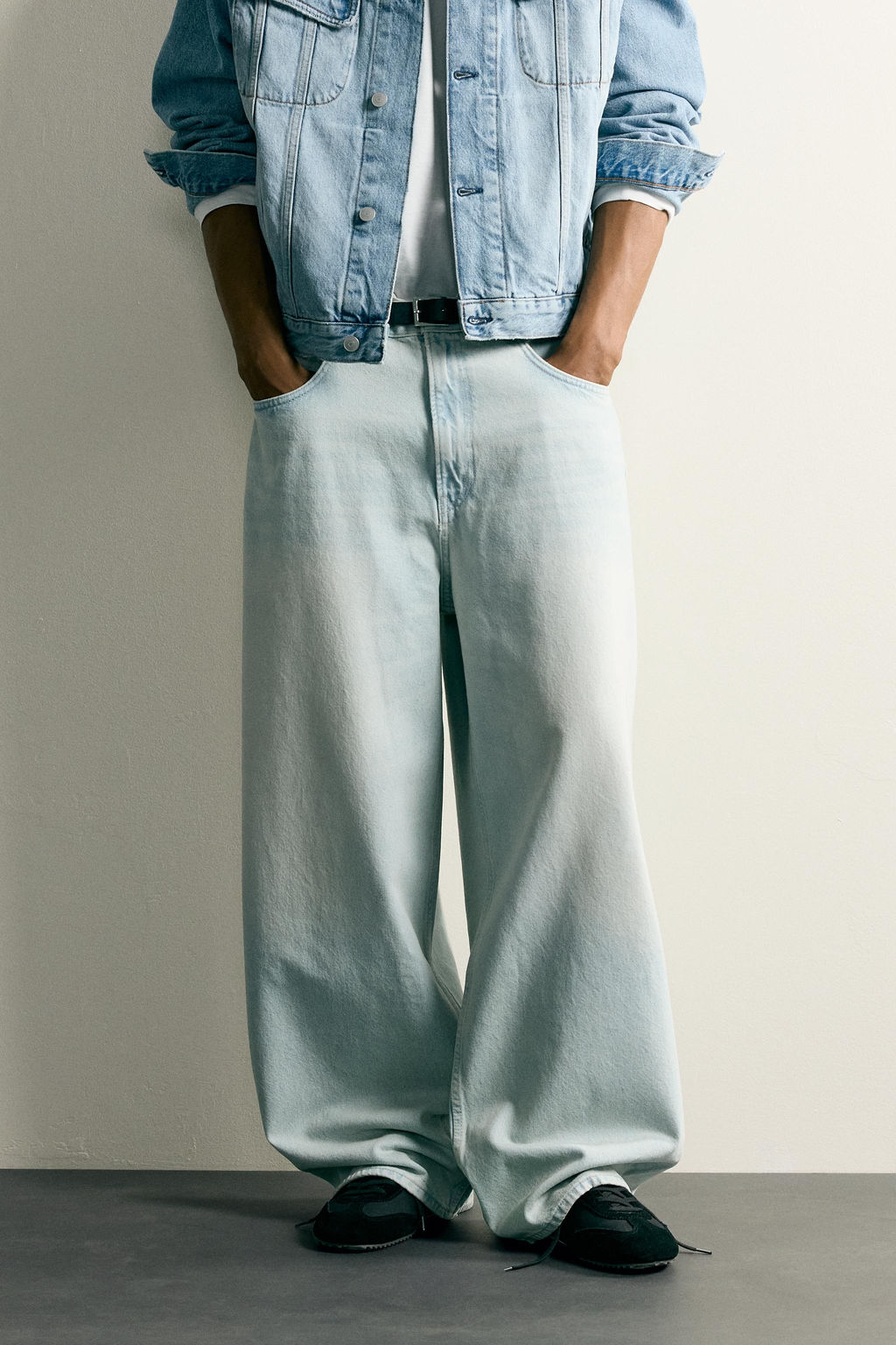 JEANS BAGGY FIT / Azul claro - Zara фото 2