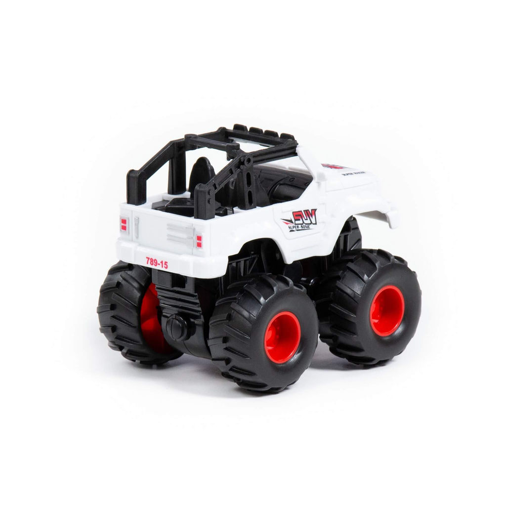 Монстр ВНЕДОРОЖНИК - Джип-сафари, автомобиль инерционный (в коробке) - Полесье фото 16