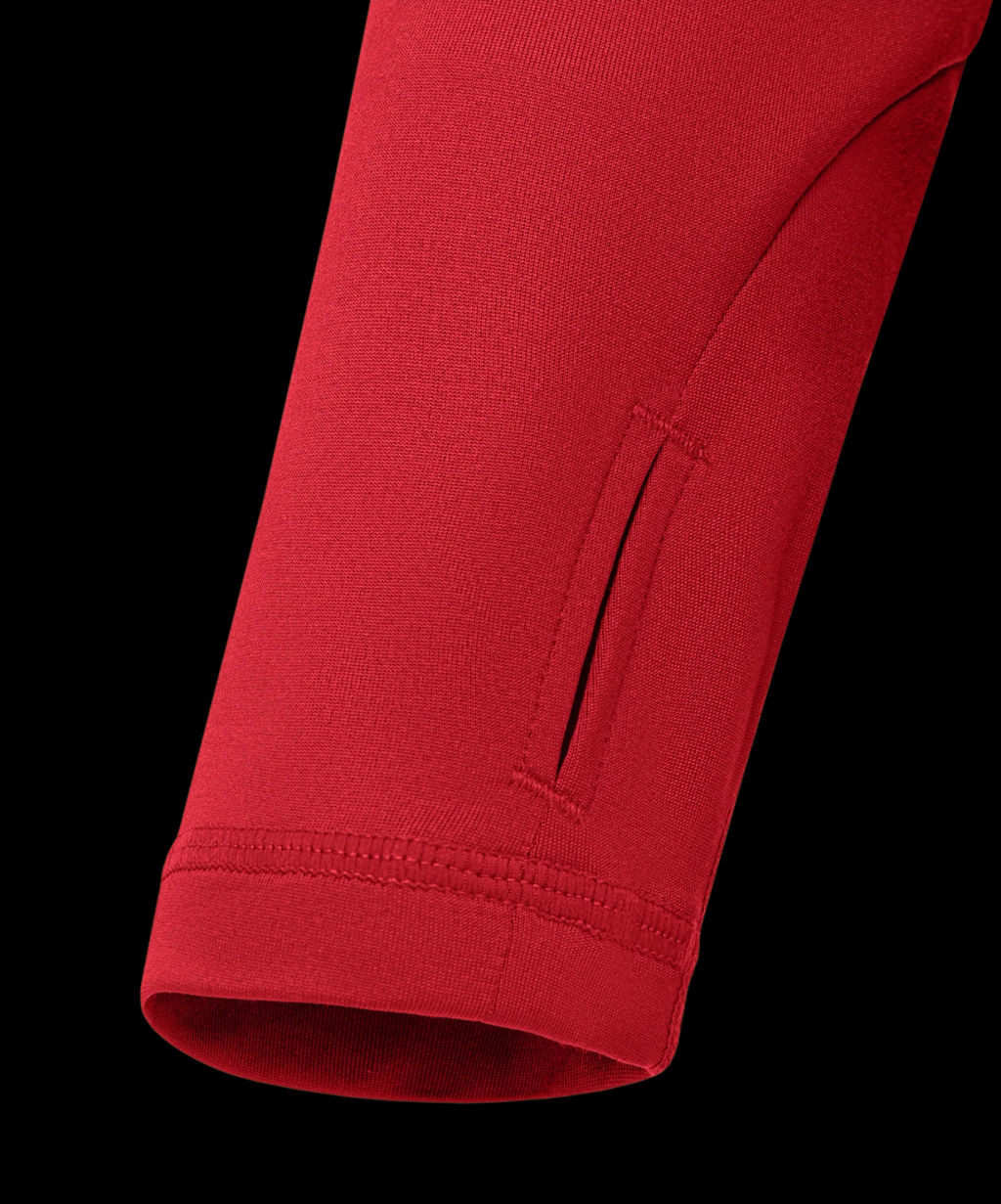 Джемпер компрессионный утепленный JOGEL CAMP PerFormDRY Baselayer Top Warm, красный  фото 5