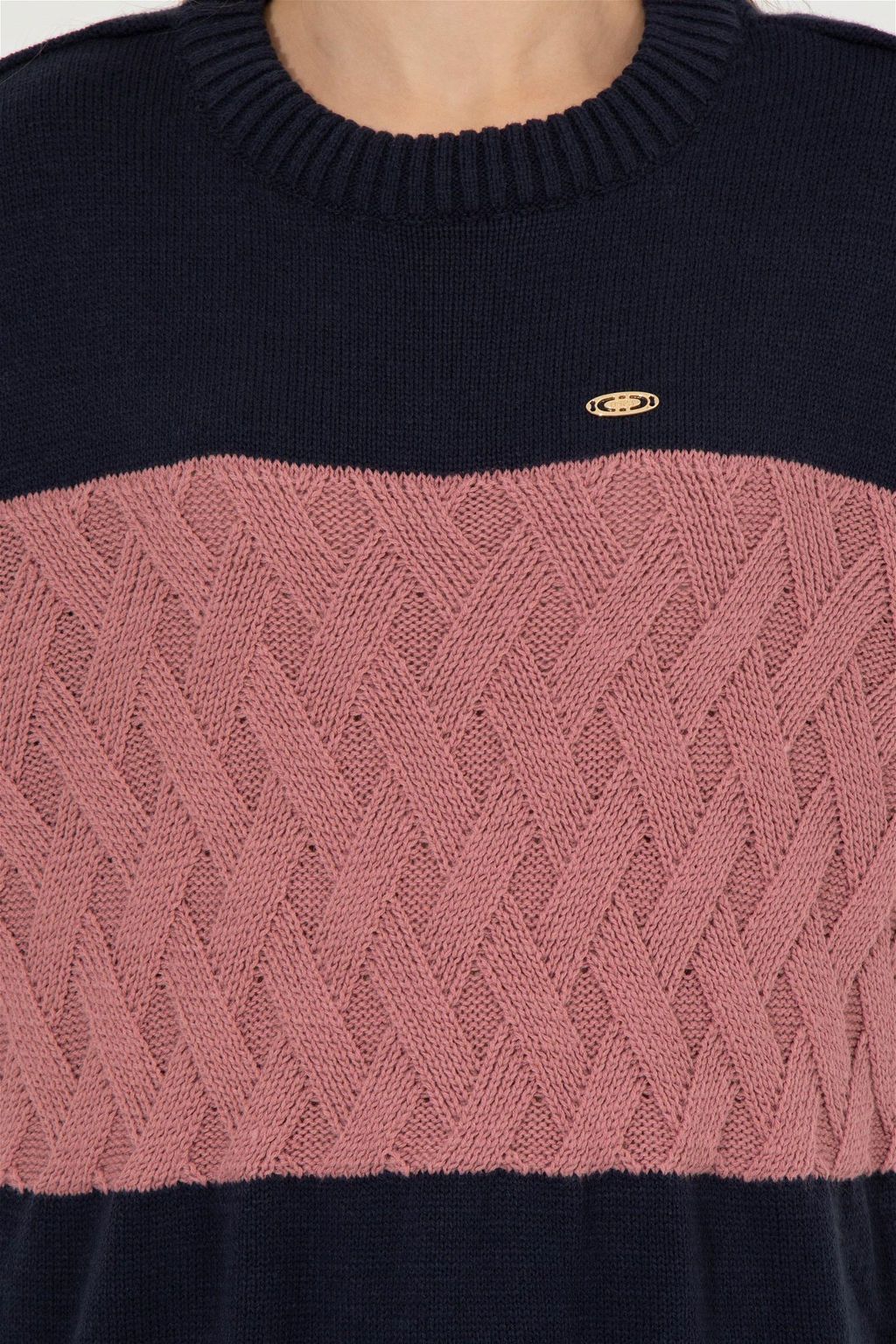 Женский темно-синий свитер Неожиданная скидка в корзине - U.s. polo assn фото 6