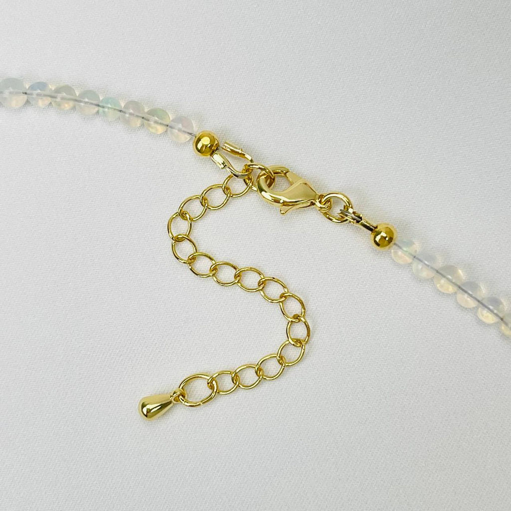 Колье на увеличение из Опала