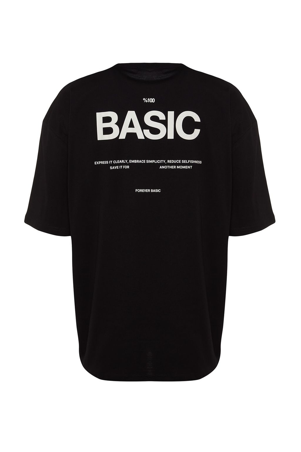 TRENDYOL MAN Gri Oversize Bisiklet Yaka Slogan Orme T-Shirt TMNSS23TS00263 - Trendyolmilla фото 13
