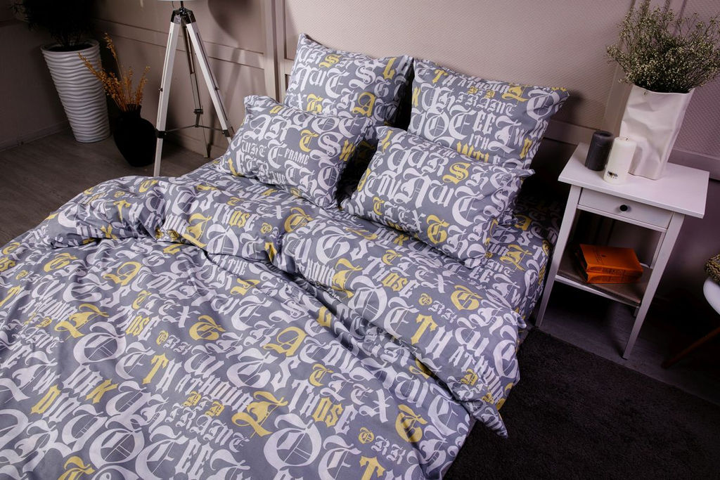 КПБ Графика поплин сем