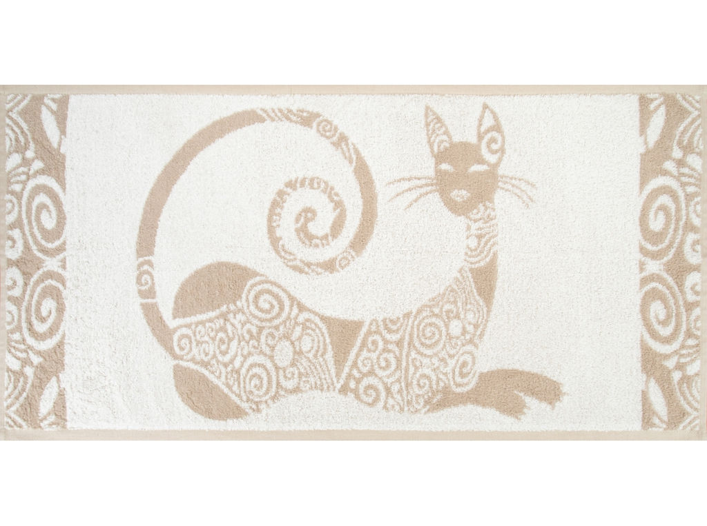 Полотенце махровое 6с104.513ж2 Анжелина (лен3) 81х40см