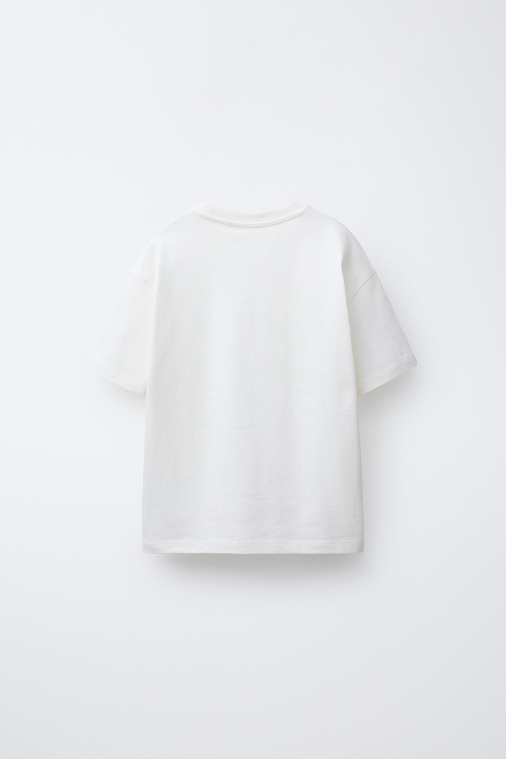 HEAVYWEIGHT EMBROIDERED SLOGAN T-SHIRT - Zara фото 6
