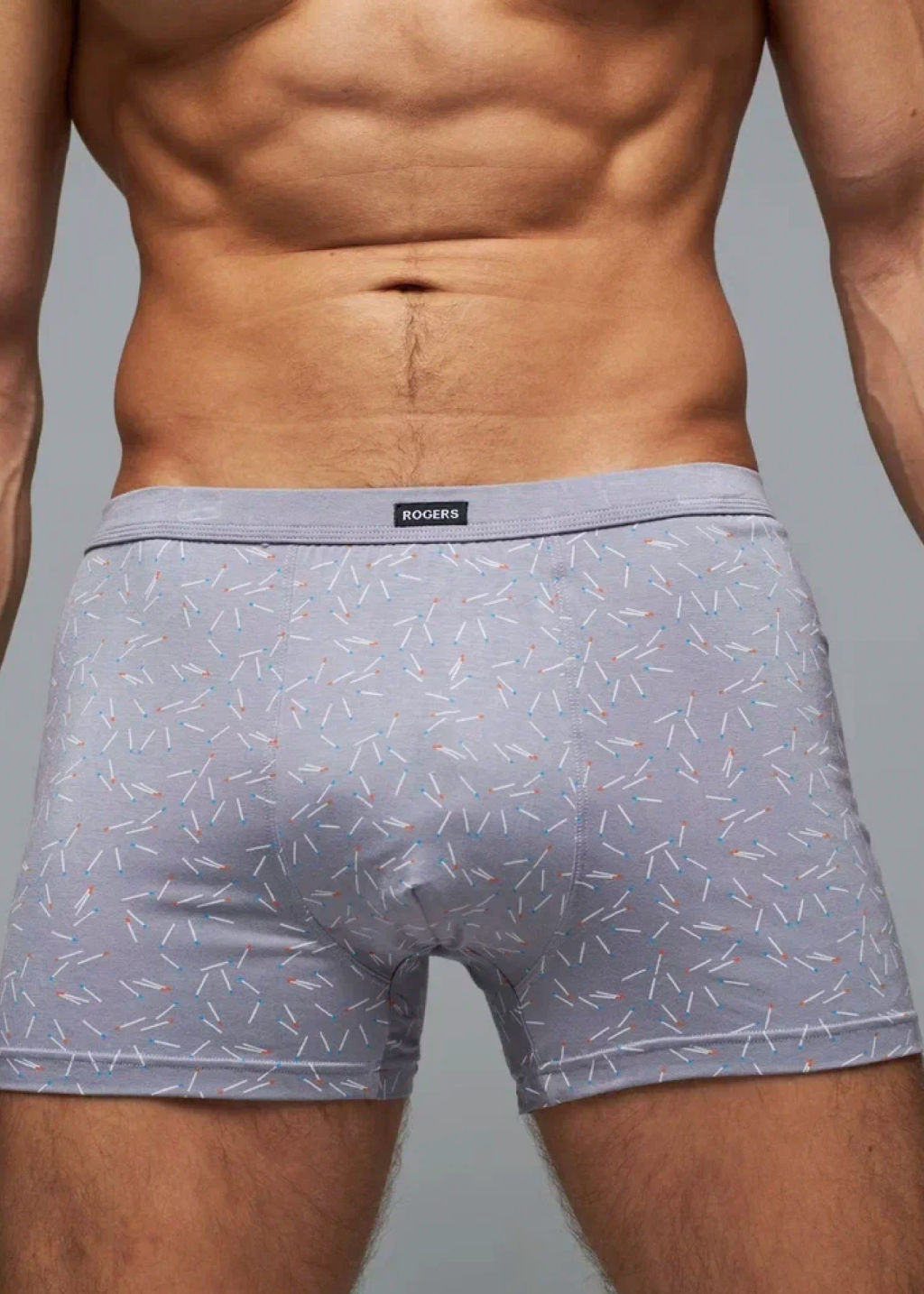 Трусы мужские боксеры Rogers 83142 модал, эластан размеры M, L, XL, 2XL  фото 3