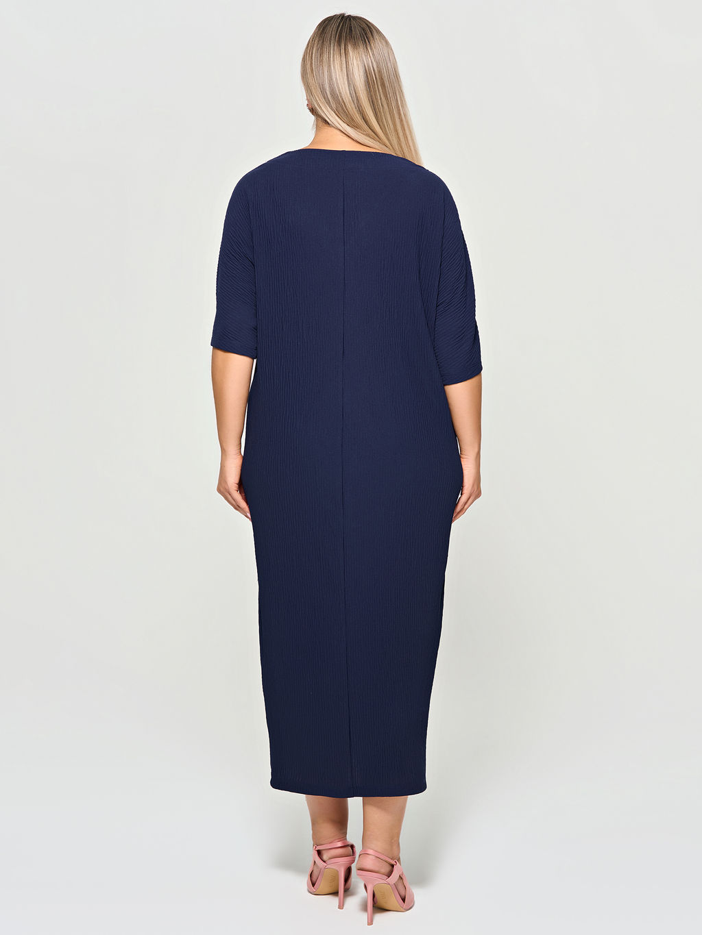 Платье 0349-1п тёмно-синий - Dora фото 41