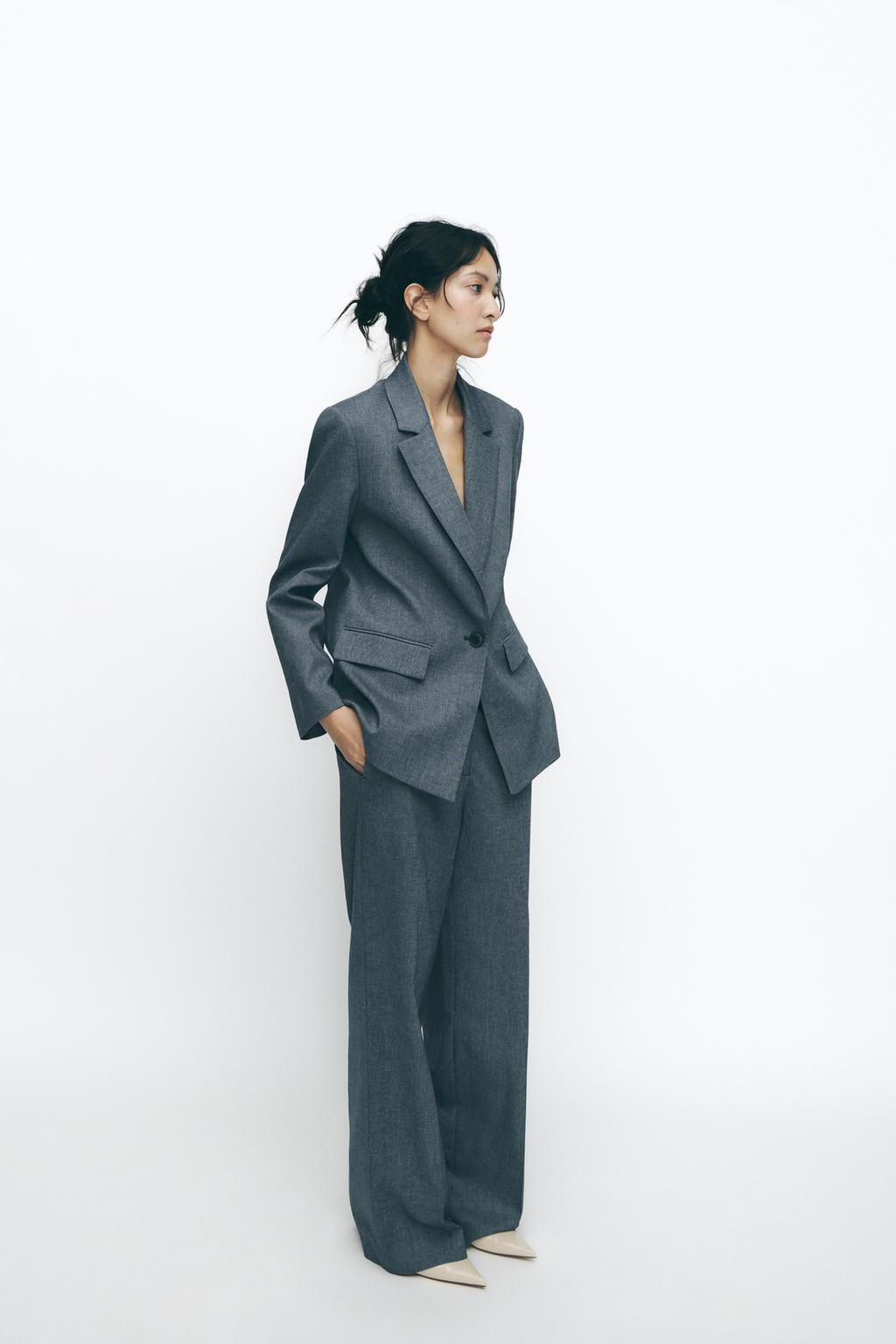 STRAIGHT FIT TROUSERS