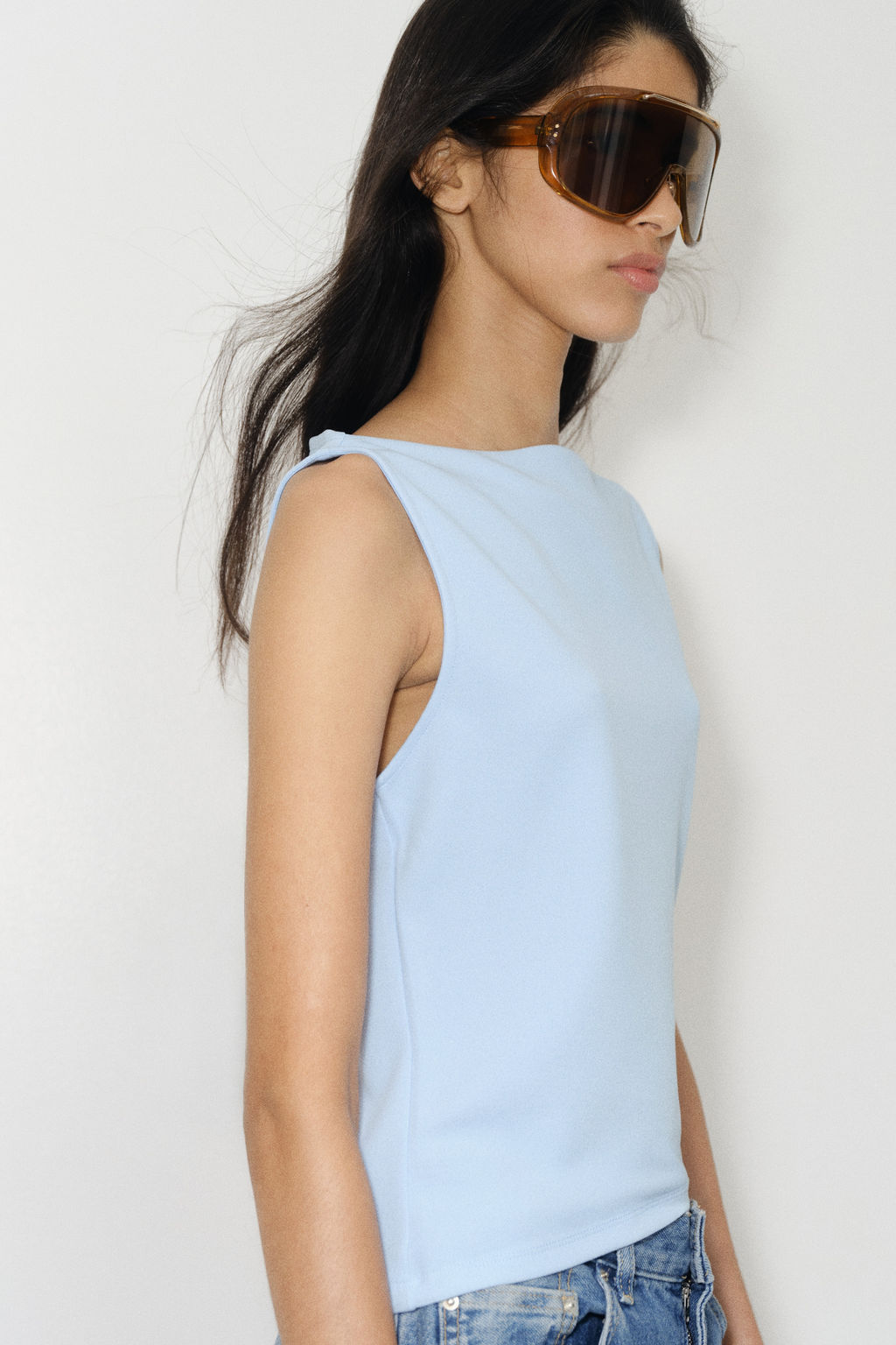 Boat-neck top - H&m фото 4