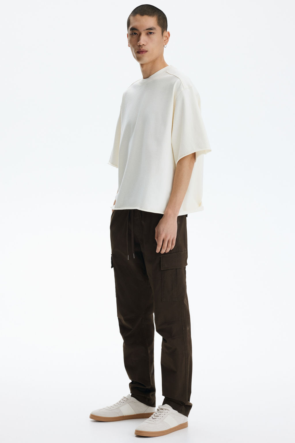 Pantal?n cargo Slim Fit - H&m фото 4